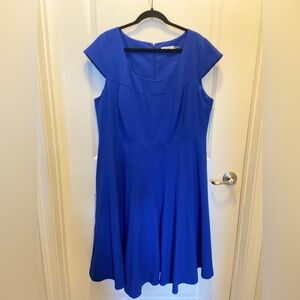 Calvin Klein Cobalt Blue Semi Formal Dress